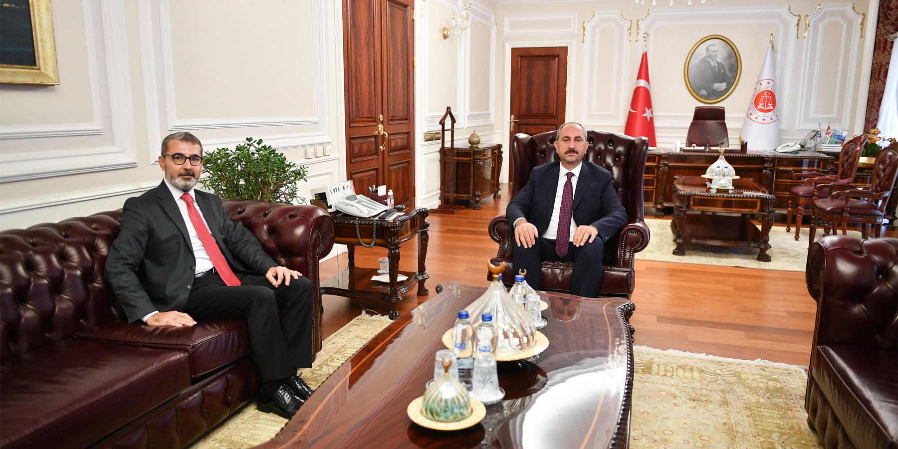 Adalet Bakanı Sayın Abdulhamit Gül’e Ziyaret