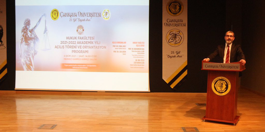 Başkanımız Prof. Dr. Muharrem Kılıç, Çankaya Üniversitesi Hukuk Fakültesinde Açılış Dersini Verdi