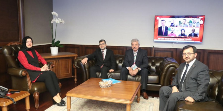 Aile ve Sosyal Politikalar Bakanı Fatma Betül Sayan Kaya’ya Ziyaret