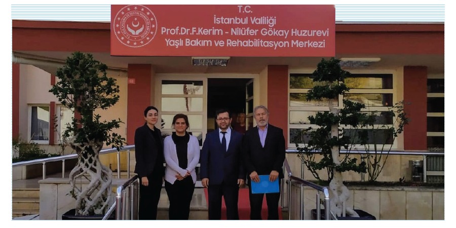 TİHEK Heyetinden İstanbul’da Prof. Dr. F. Kerim-Nilüfer Gökay Huzurevine Habersiz Ziyaret