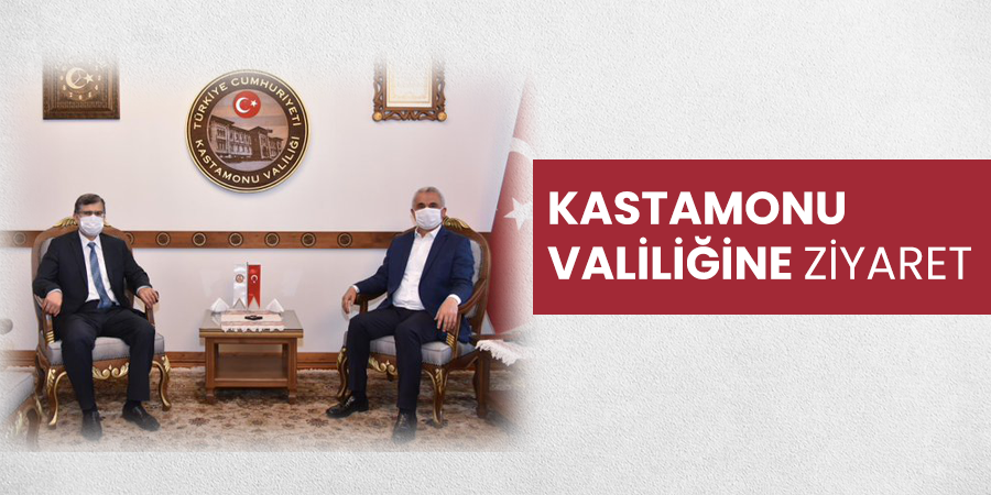 Başkan Süleyman Arslan Kastamonu Valisi Avni Çakır’ı Ziyaret Etti
