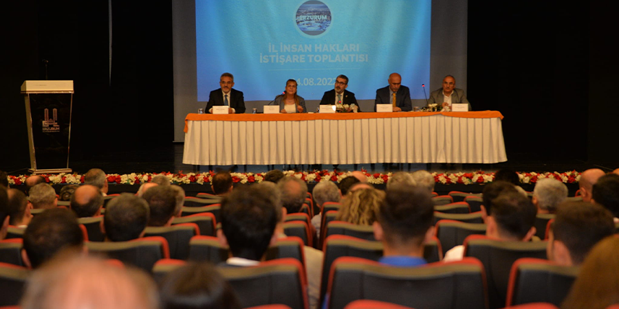 Erzurum’da İl İnsan Hakları İstişare Toplantısı Gerçekleştirildi
