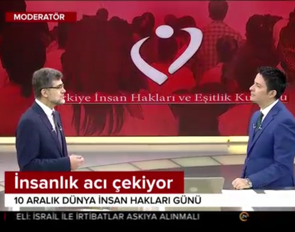 TİHEK Başkanı Süleyman Arslan 24 TV’nin Canlı Yayın Konuğu Oldu