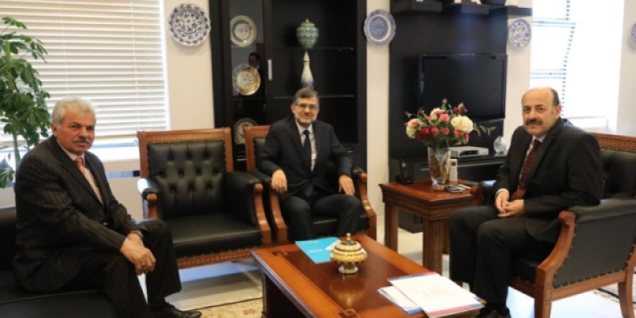 TİHEK’ten YÖK Başkanı Prof. Dr. Yekta Saraç’a Ziyaret