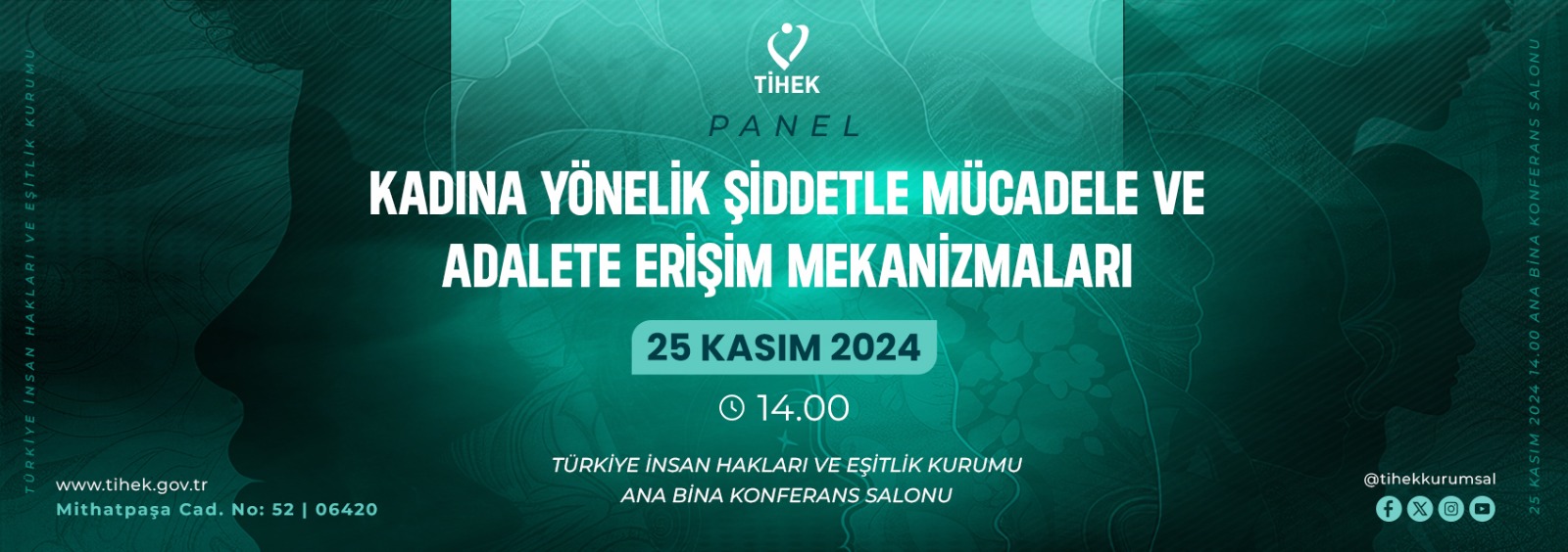 Kadına Yönelik Şiddetle Mücadele ve Adalete Erişim Mekanizmaları Paneli Düzenleniyor