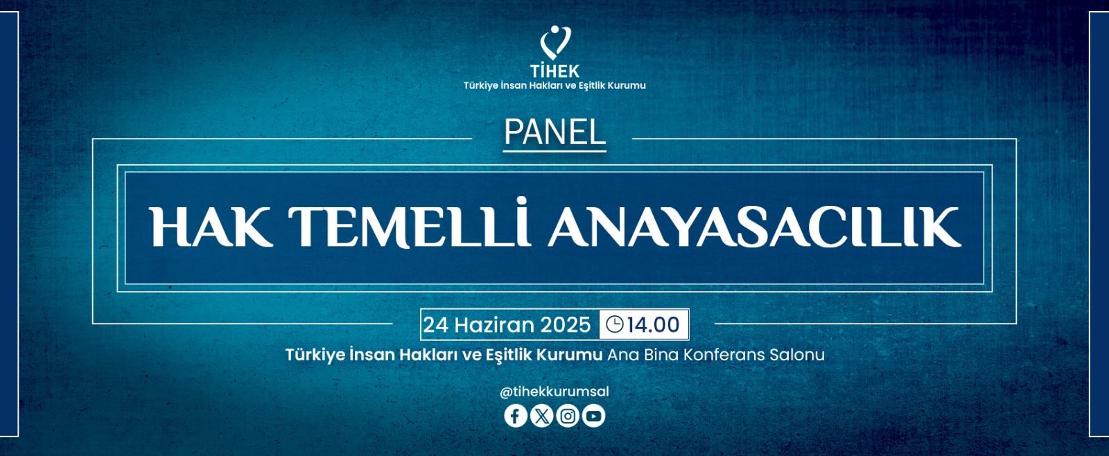 Hak Temelli Anayasacılık Paneli Düzenleniyor