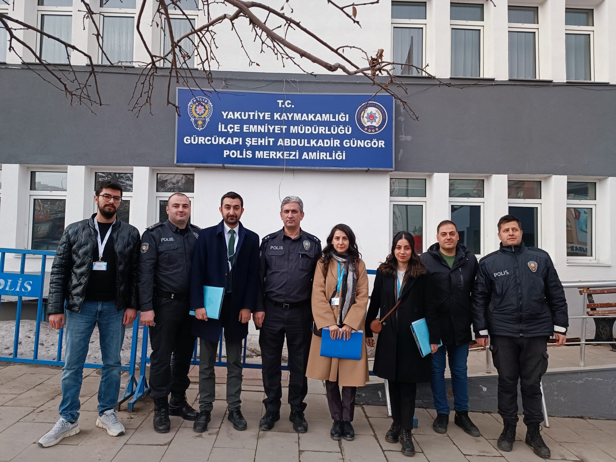 HREIT Delegation Conducted an Unannounced Follow-Up Visit to Erzurum Provincial Police Department Custody Centers
