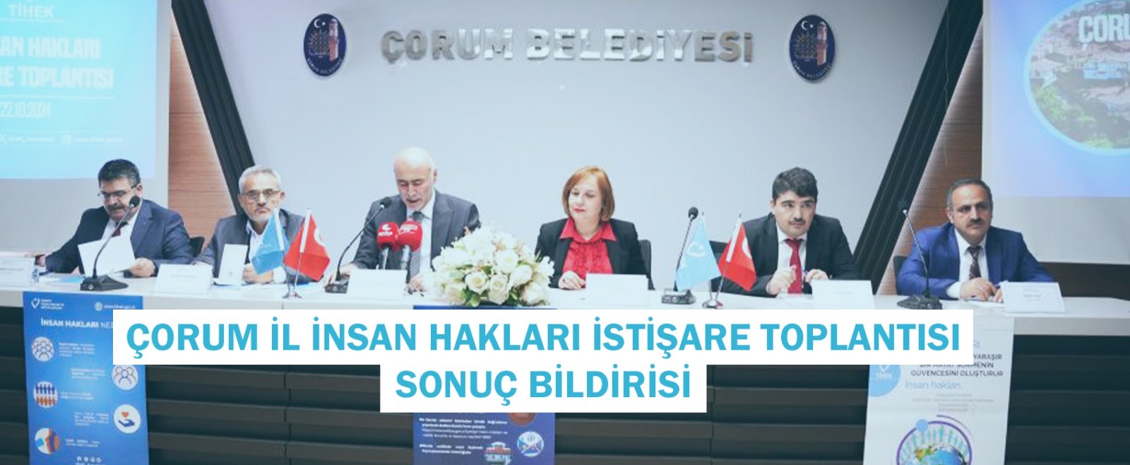 Çorum İl İnsan Hakları İstişare Toplantısı Sonuç Bildirisi