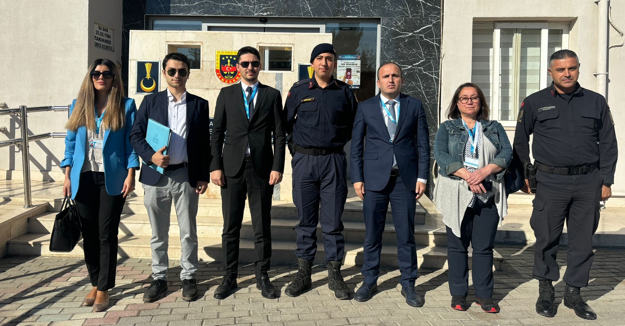 The HREIT Delegation Conducted Unannounced Visits to Silifke District Gendarmerie Command