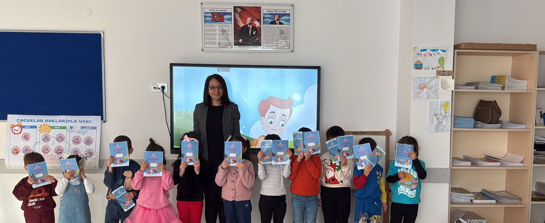 Türkiye İnsan Hakları ve Eşitlik Kurumundan Anaokulu Öğrencilerine Yönelik Çocuk Hakları Eğitimi