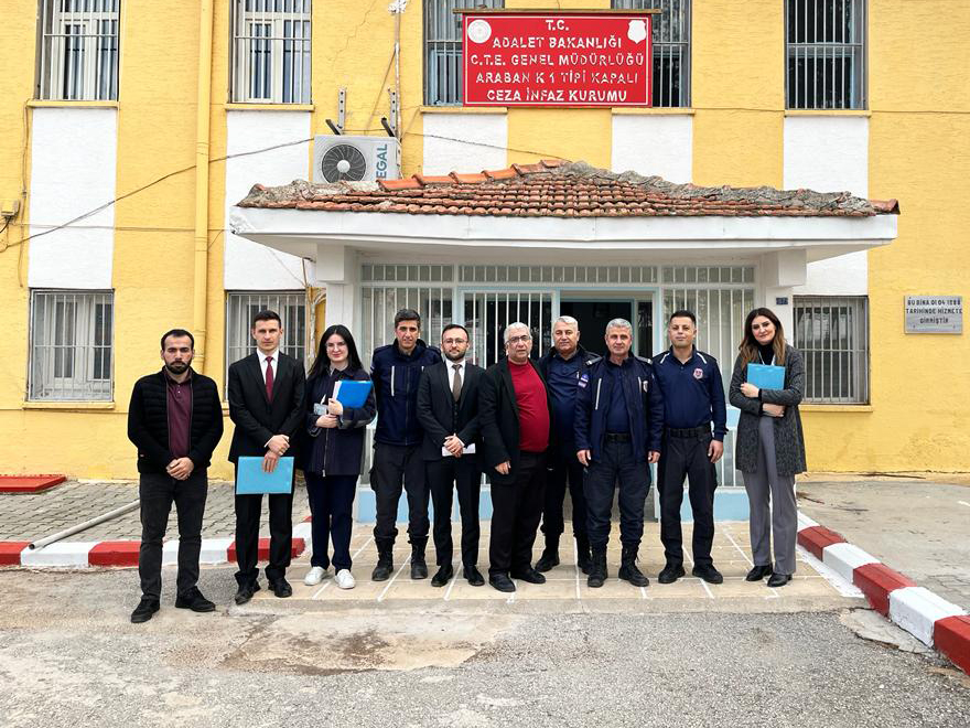 HREIT Delegation Conducted an Unannounced Visit to Araban K1 Type Closed Penal Institution