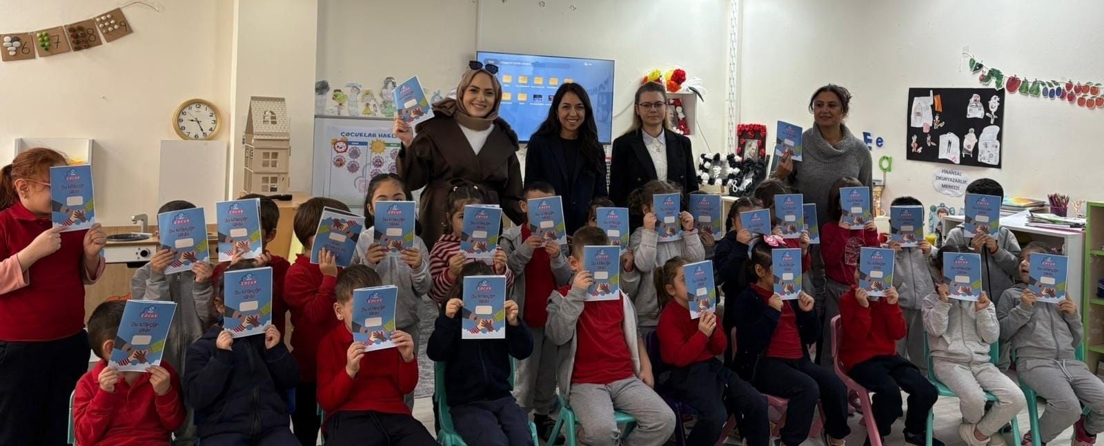Türkiye İnsan Hakları ve Eşitlik Kurumundan Burak Reis Anaokulu Öğrencilerine Çocuk Hakları Eğitimi
