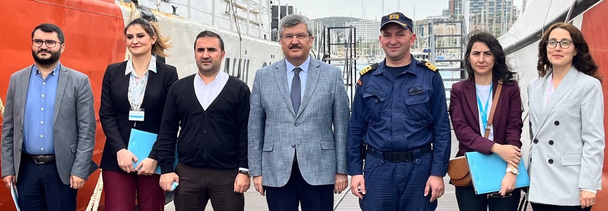 The HREIT Delegation Conducted Unannounced Visit to Aydın Kuşadası Coast Guard Station Command