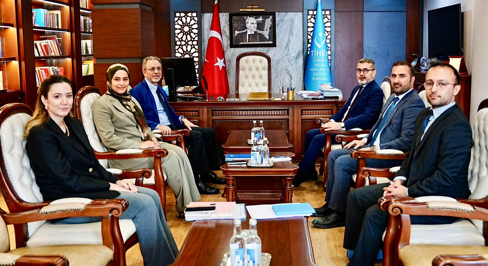 İslam İşbirliği Teşkilatı Genel Sekreteri’nin İslamofobi Özel Temsilcisi Büyükelçi Prof. Dr. Mehmet Paçacı Kurumumuzu Ziyaret Etti