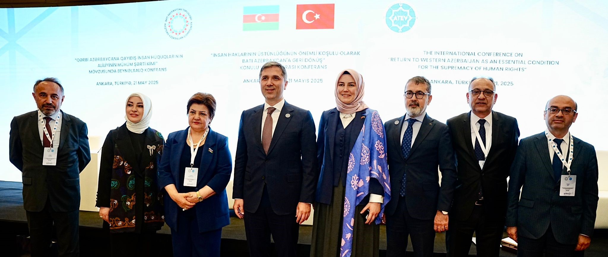 Başkanımız Prof. Dr. Muharrem Kılıç “İnsan Haklarının Üstünlüğünün Önemli Koşulu Olarak Batı Azerbaycan'a Geri Dönüş” Konulu Uluslararası Konferansa Katılım Sağladı