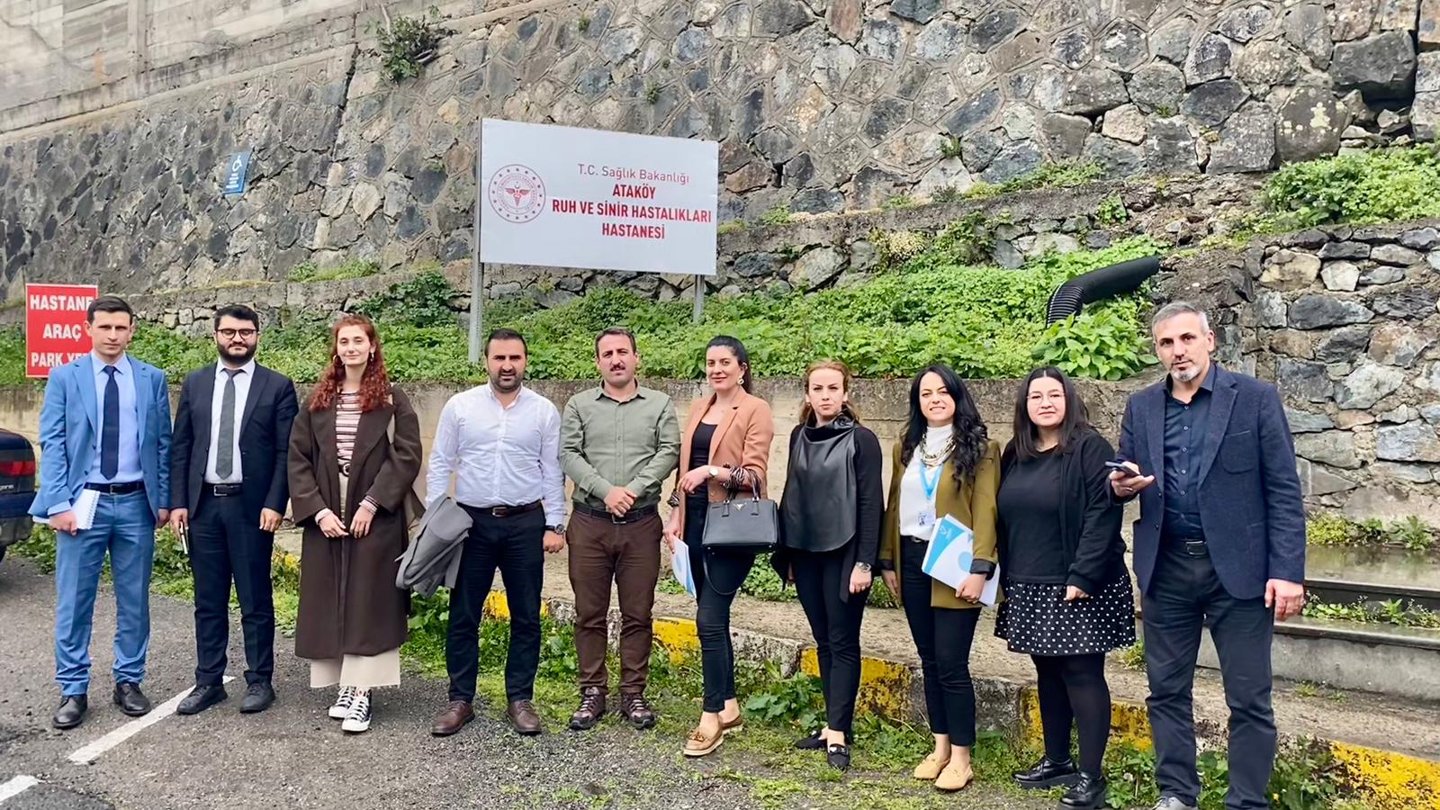 Trabzon Ataköy Ruh ve Sinir Hastalıkları Hastanesine Takip Ziyareti