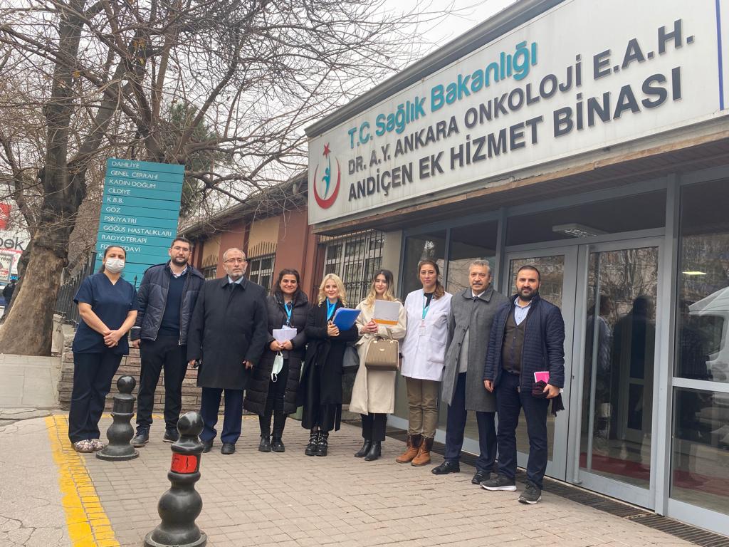 Ankara Dr. Ahmet Yurtaslan Onkoloji Eğitim ve Araştırma Hastanesi Psikiyatri Servisi ve Toplum Ruh Sağlığı Merkezine Habersiz Takip Ziyareti