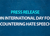 Press Release On  International Day For Countering Hate Speech