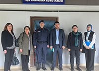 TİHEK Heyetinden Manisa Yunusemre İlçe Jandarma Komutanlığı Nezarethanelerine Habersiz Ziyaret