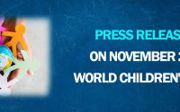 Press Release on November 20 World Children's Day