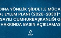 “Kadına Yönelik Şiddetle Mücadele V. Ulusal Eylem Planı (2026-2030)” Konulu 2025/19 Sayılı Cumhurbaşkanlığı Genelgesi Hakkında Basın Açıklaması