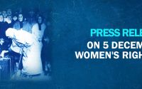 Press Release on 5 December Women's Rights Day 