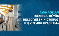 İstanbul Büyükşehir Belediyesi’nin Otobüs Ücretlerine  İlişkin Yeni Uygulaması Hakkında Basın Açıklaması