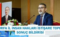 Şanlıurfa İl İnsan Hakları İstişare Toplantısı Sonuç Bildirisi