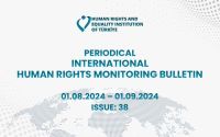 Periodical International Human Rights Monitoring Bulletin (01.08.2024 - 01.09.2024)