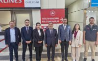 TİHEK Heyeti Antalya Havalimanı Transit Geçiş Merkezinde İncelemelerde Bulundu