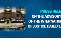 Press Release on the Advisory Opinion of the International Court of Justice dated 19 July 2024