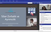 'Siber Zorbalık ve Ayrımcılık’ Konulu Webinar Düzenlendi