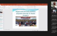 Üsküdar Üniversitesinde İnsan Hakları Bağlamında Göçmen Hakları ve İnsan Ticareti Konulu Bilgilendirme Konferansı Gerçekleştirildi