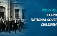 Press Release on 23 April National Sovereignty and Children's Day