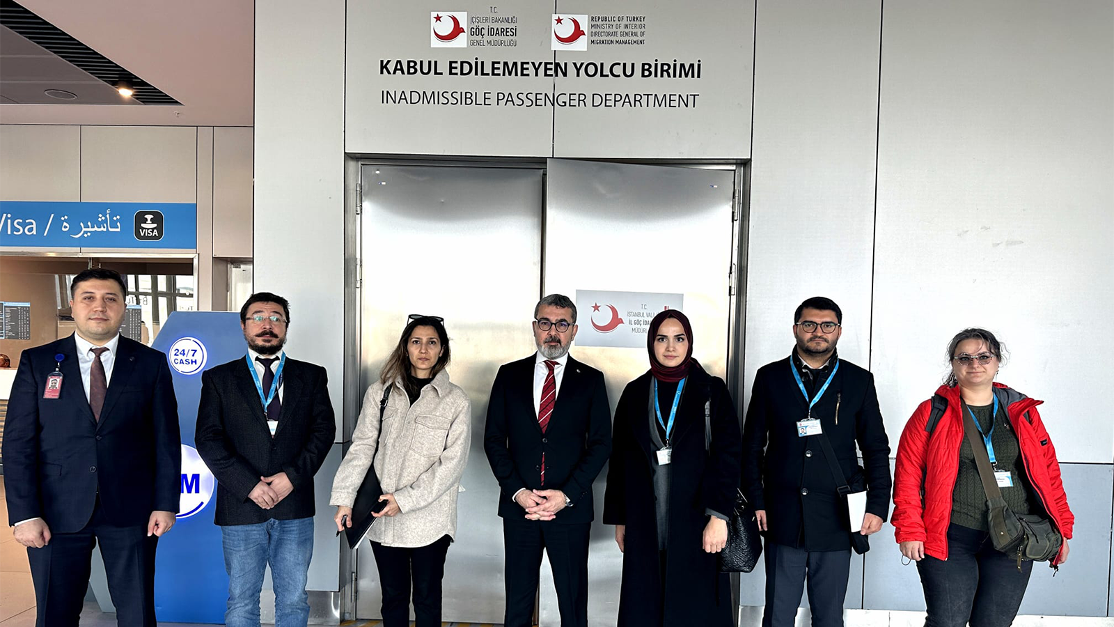 İstanbul Havalimanı Kabul Edilemeyen Yolcu Birimine Ziyaret